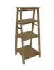 Product image 1 of the product “Ladder Shelf, 121 cm Height | Teak Wood, Natural Finish ”